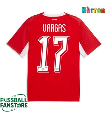 Schweiz Ruben Vargas #17 Replik Heimtrikot WM 2026 Kurzarm
